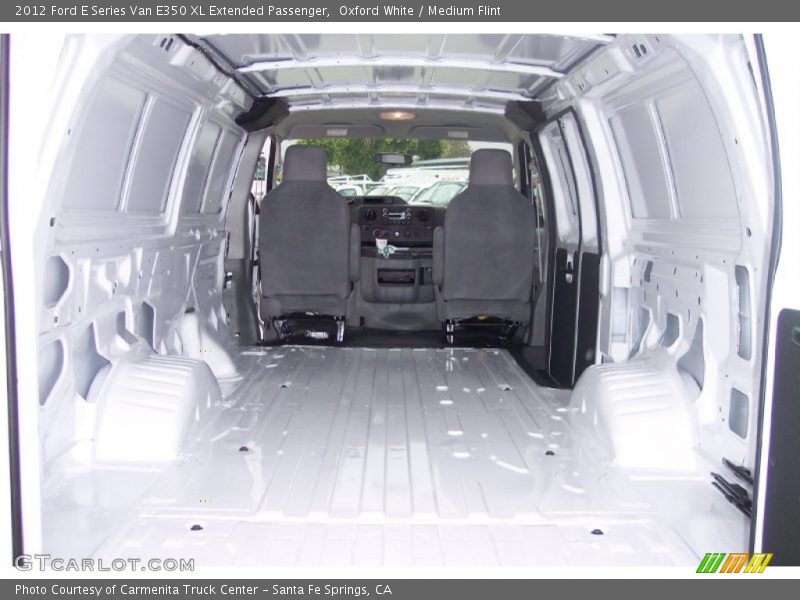Oxford White / Medium Flint 2012 Ford E Series Van E350 XL Extended Passenger