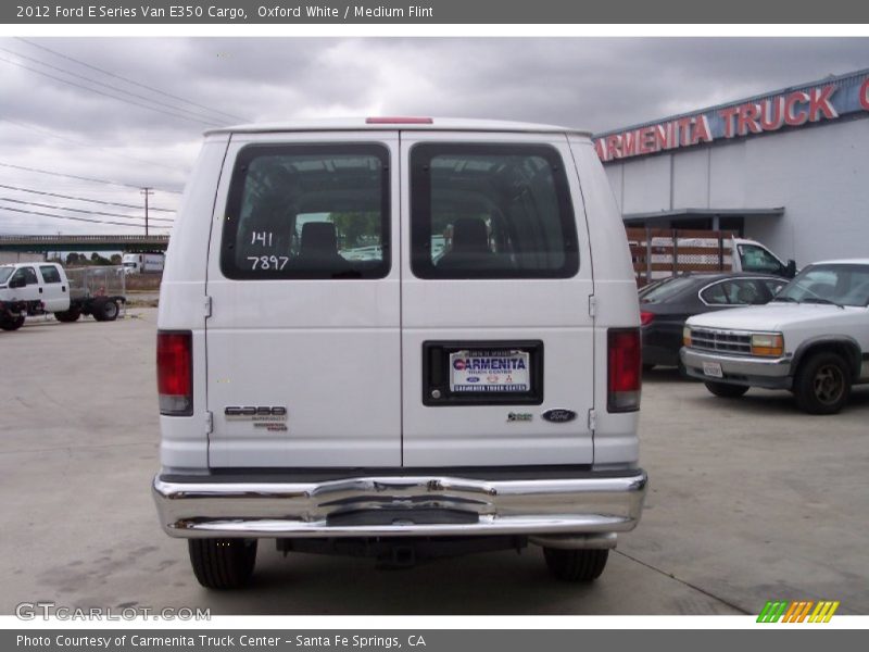 Oxford White / Medium Flint 2012 Ford E Series Van E350 Cargo