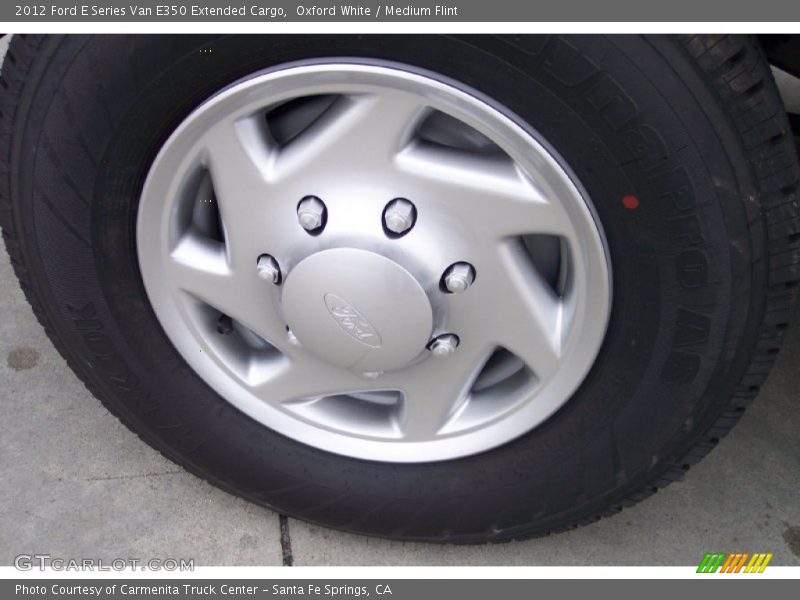 Oxford White / Medium Flint 2012 Ford E Series Van E350 Extended Cargo