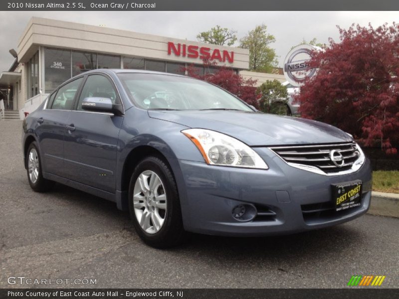 Ocean Gray / Charcoal 2010 Nissan Altima 2.5 SL