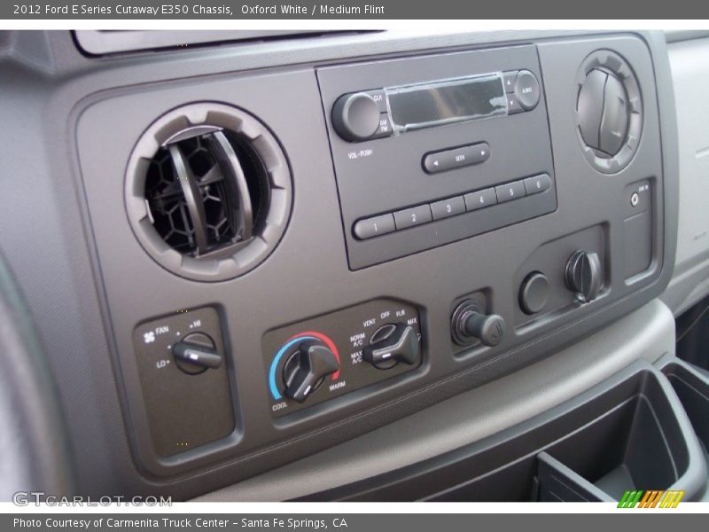 Controls of 2012 E Series Cutaway E350 Chassis