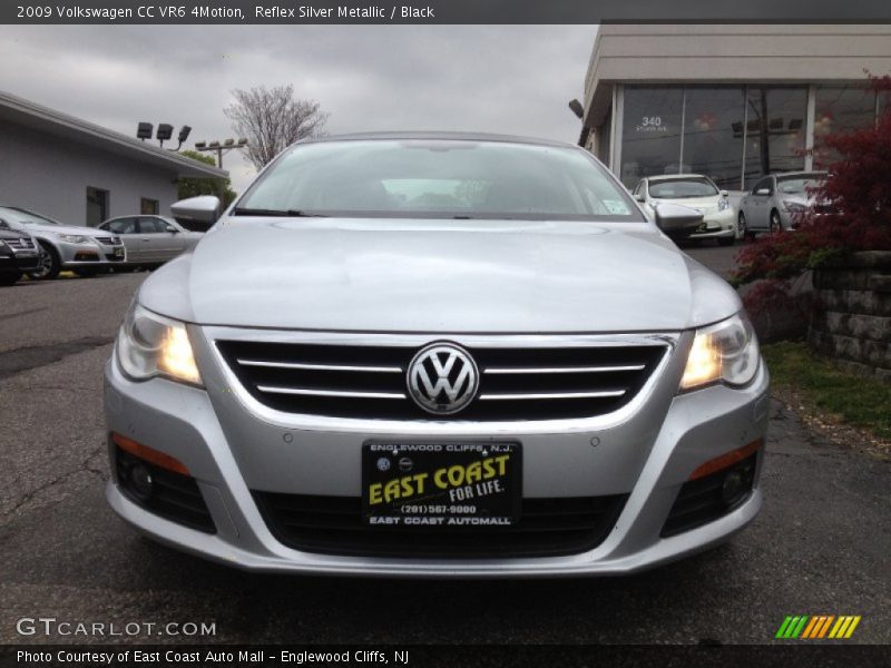 Reflex Silver Metallic / Black 2009 Volkswagen CC VR6 4Motion