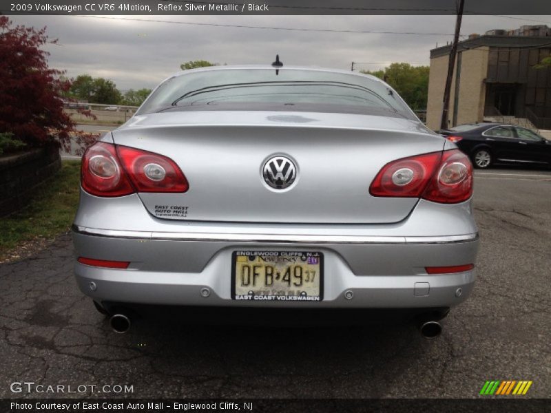 Reflex Silver Metallic / Black 2009 Volkswagen CC VR6 4Motion