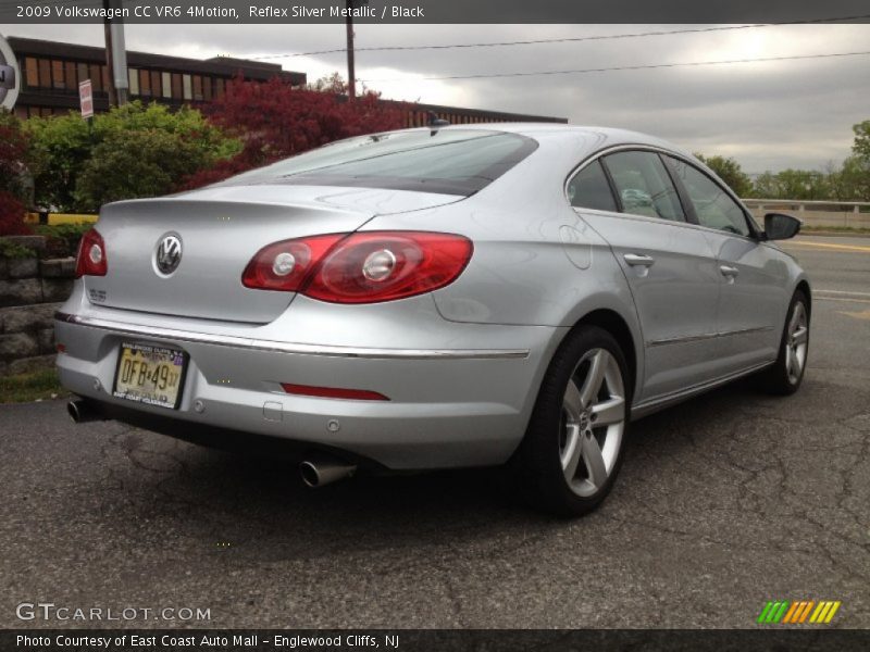 Reflex Silver Metallic / Black 2009 Volkswagen CC VR6 4Motion