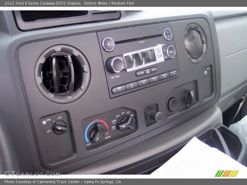 Controls of 2012 E Series Cutaway E350 Chassis