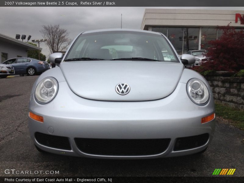 Reflex Silver / Black 2007 Volkswagen New Beetle 2.5 Coupe