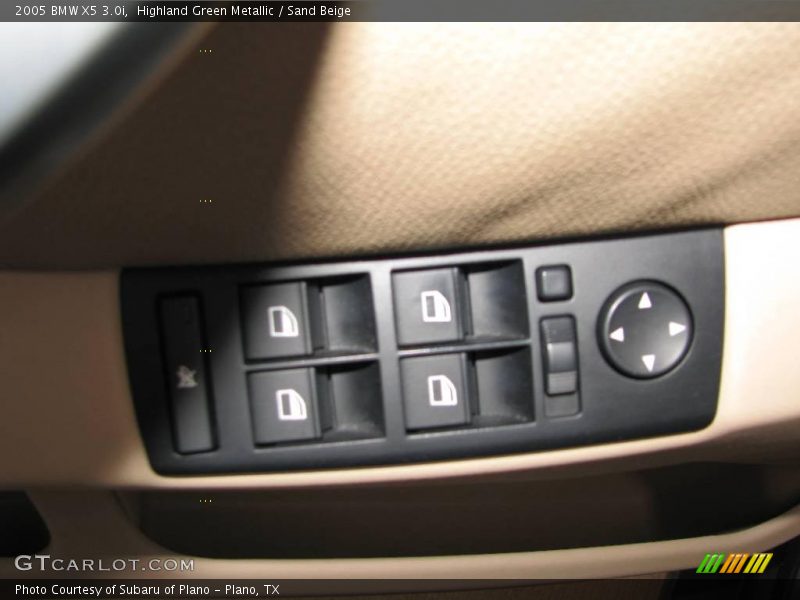 Highland Green Metallic / Sand Beige 2005 BMW X5 3.0i