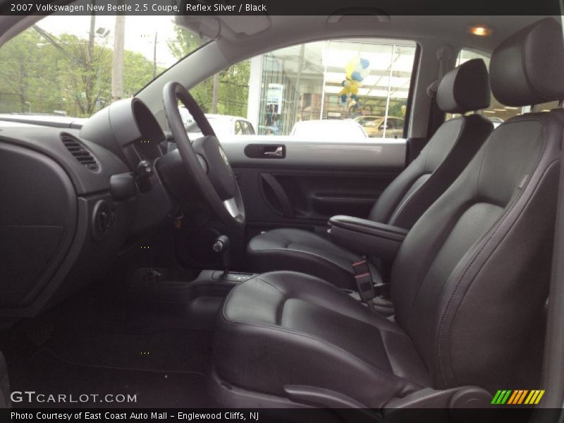 Reflex Silver / Black 2007 Volkswagen New Beetle 2.5 Coupe