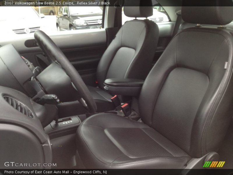 Reflex Silver / Black 2007 Volkswagen New Beetle 2.5 Coupe
