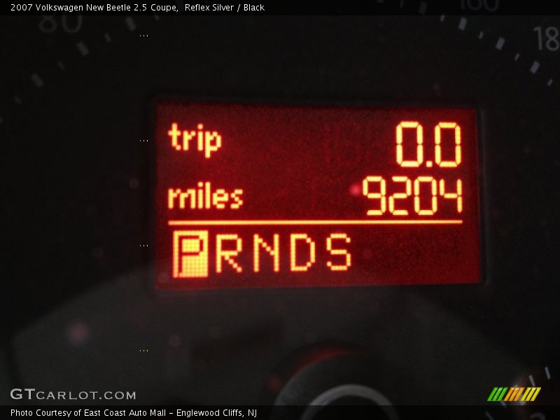 Reflex Silver / Black 2007 Volkswagen New Beetle 2.5 Coupe