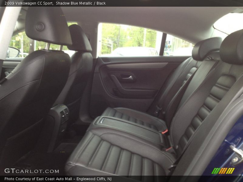 Shadow Blue Metallic / Black 2009 Volkswagen CC Sport