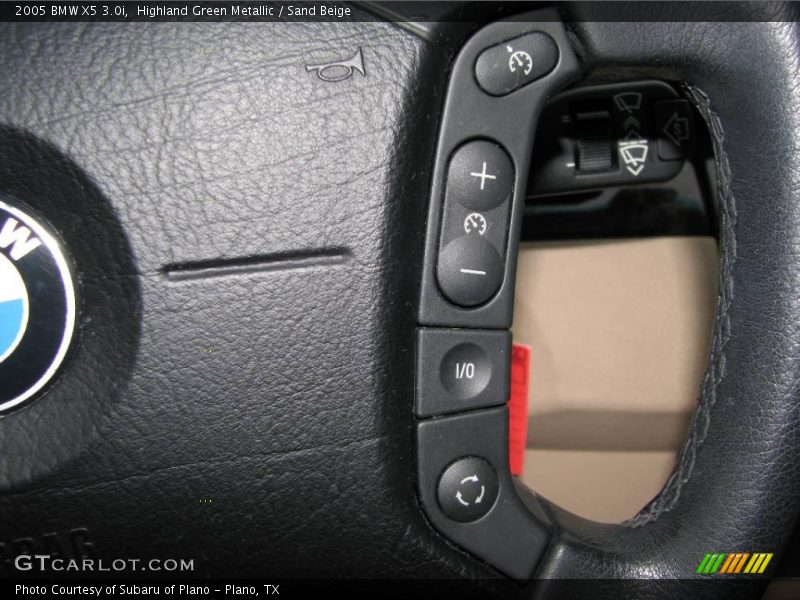 Highland Green Metallic / Sand Beige 2005 BMW X5 3.0i