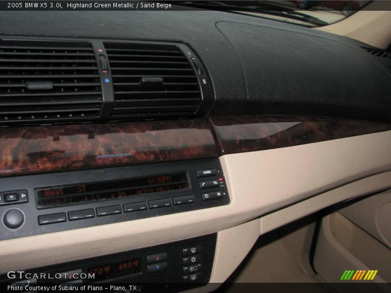 Highland Green Metallic / Sand Beige 2005 BMW X5 3.0i
