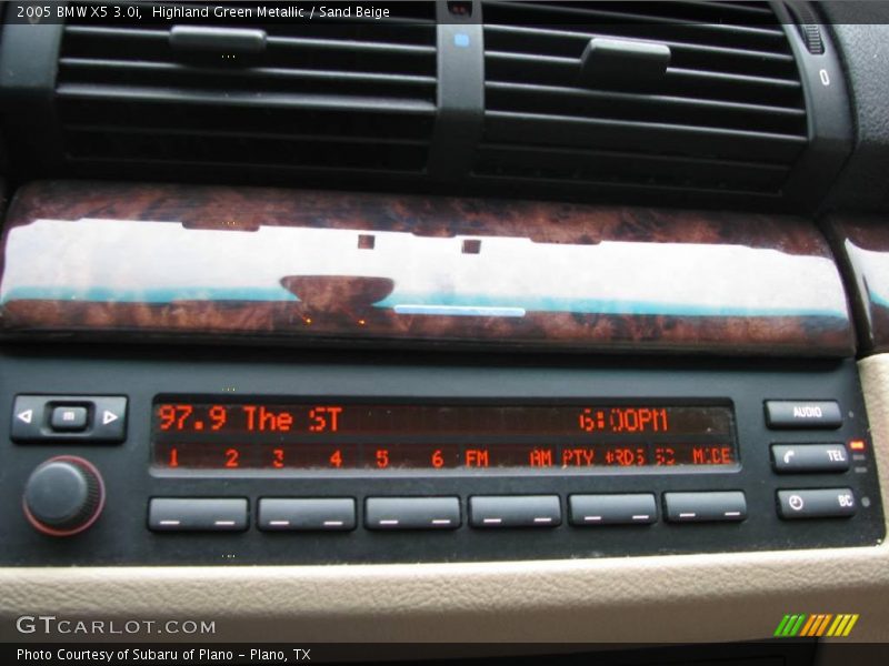 Highland Green Metallic / Sand Beige 2005 BMW X5 3.0i