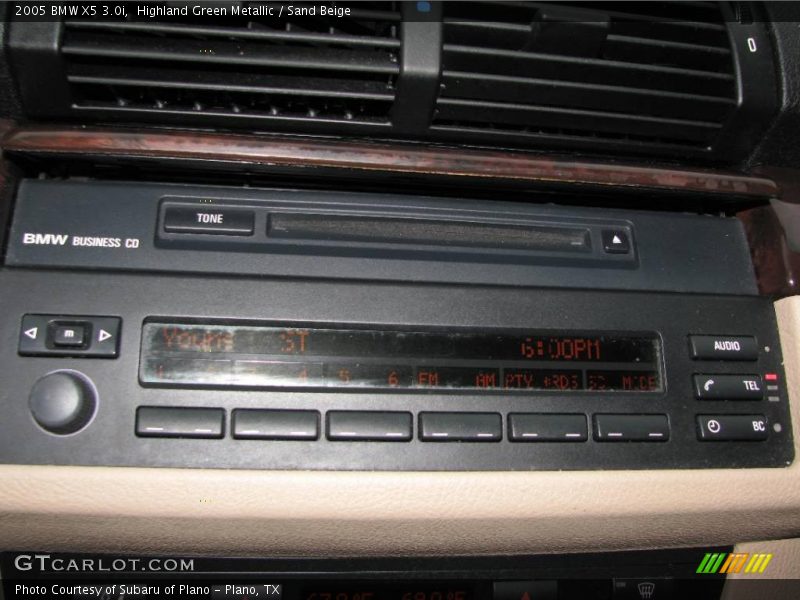 Highland Green Metallic / Sand Beige 2005 BMW X5 3.0i