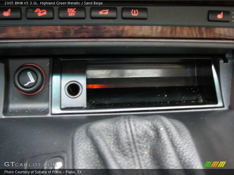 Highland Green Metallic / Sand Beige 2005 BMW X5 3.0i