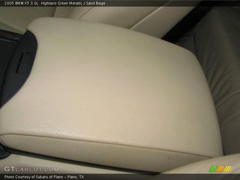 Highland Green Metallic / Sand Beige 2005 BMW X5 3.0i