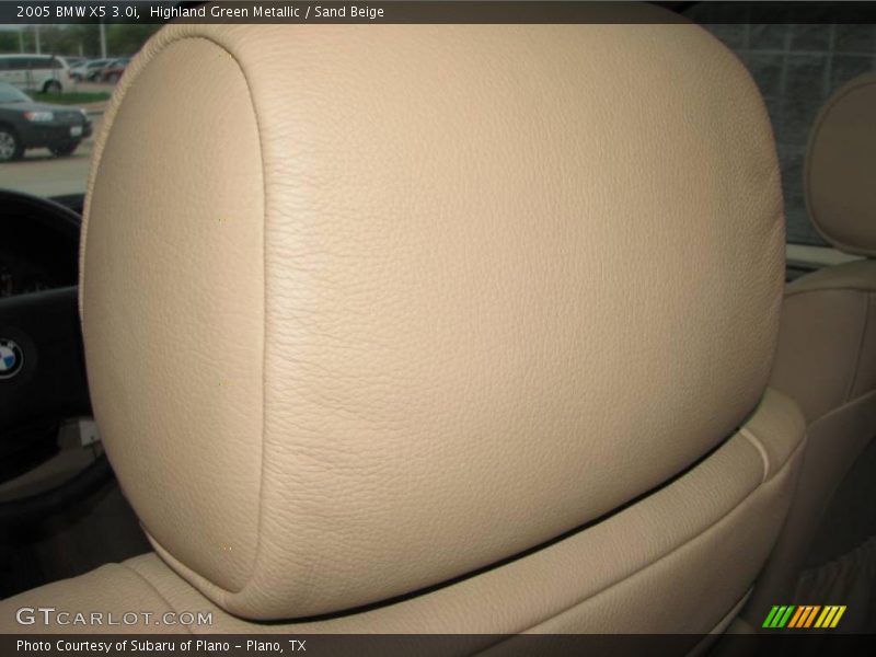 Highland Green Metallic / Sand Beige 2005 BMW X5 3.0i