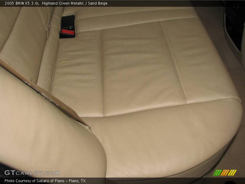 Highland Green Metallic / Sand Beige 2005 BMW X5 3.0i