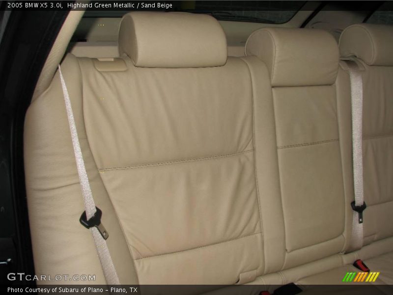 Highland Green Metallic / Sand Beige 2005 BMW X5 3.0i