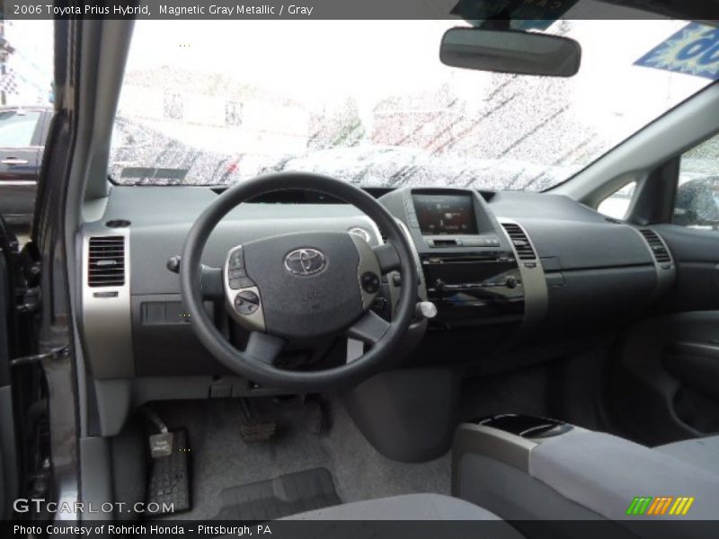 Magnetic Gray Metallic / Gray 2006 Toyota Prius Hybrid