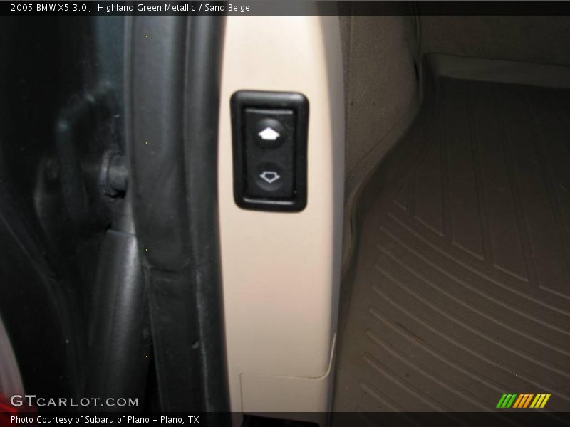 Highland Green Metallic / Sand Beige 2005 BMW X5 3.0i