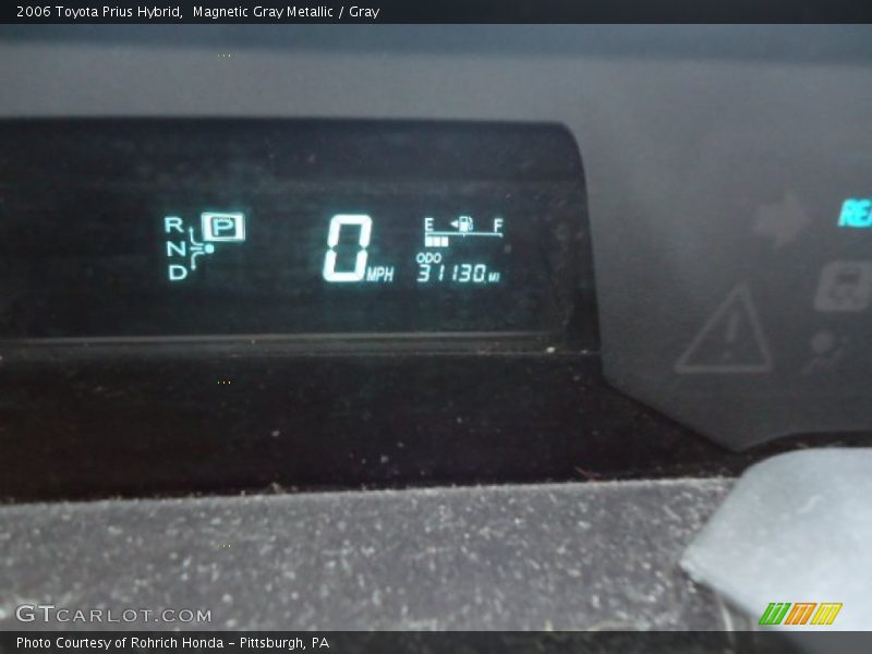 Magnetic Gray Metallic / Gray 2006 Toyota Prius Hybrid
