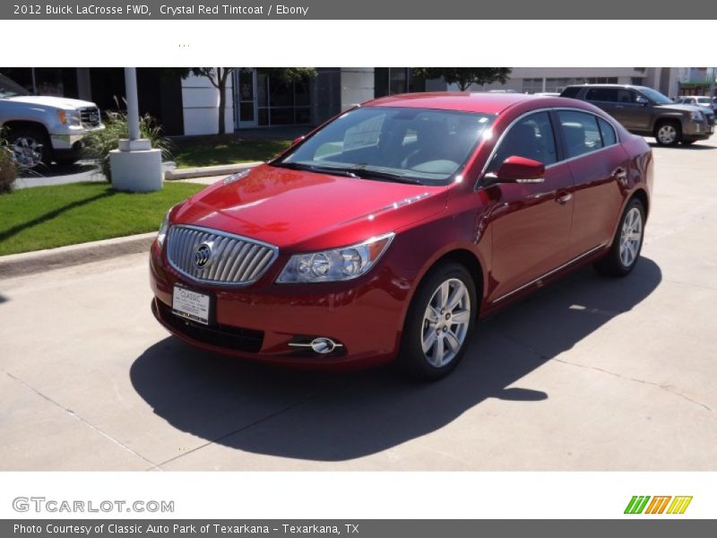 Crystal Red Tintcoat / Ebony 2012 Buick LaCrosse FWD