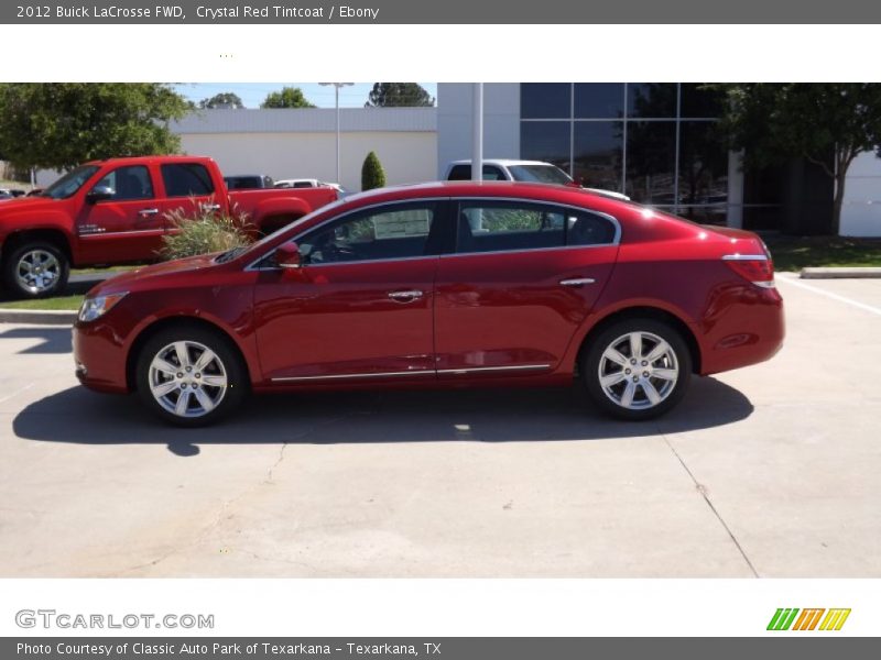 Crystal Red Tintcoat / Ebony 2012 Buick LaCrosse FWD