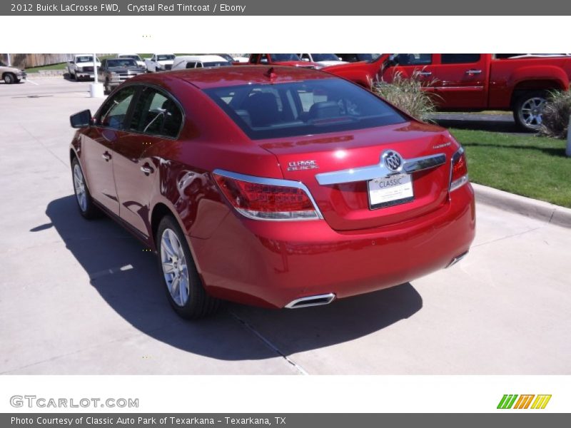 Crystal Red Tintcoat / Ebony 2012 Buick LaCrosse FWD