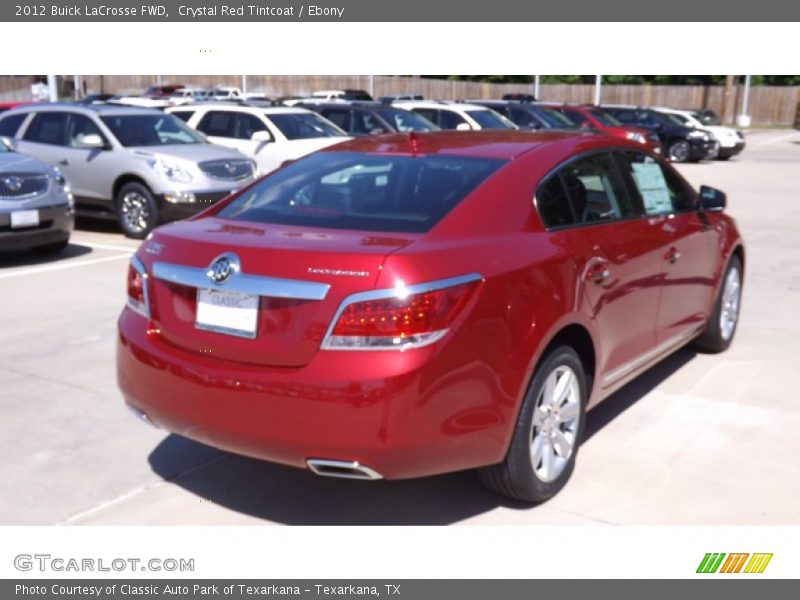 Crystal Red Tintcoat / Ebony 2012 Buick LaCrosse FWD