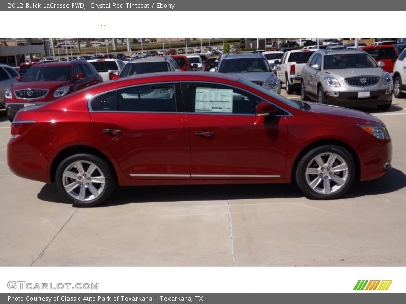 Crystal Red Tintcoat / Ebony 2012 Buick LaCrosse FWD