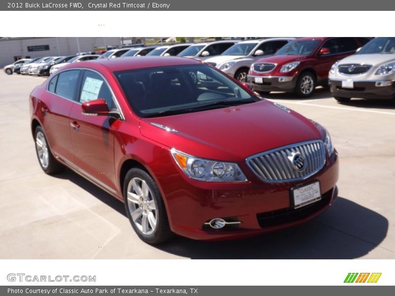 Crystal Red Tintcoat / Ebony 2012 Buick LaCrosse FWD
