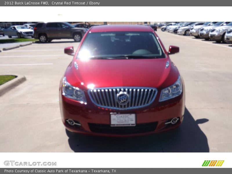 Crystal Red Tintcoat / Ebony 2012 Buick LaCrosse FWD