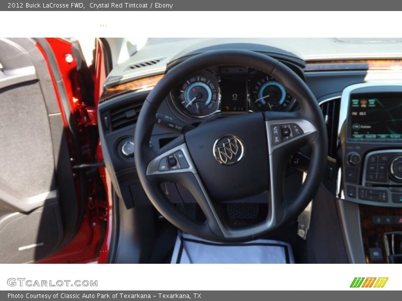 Crystal Red Tintcoat / Ebony 2012 Buick LaCrosse FWD