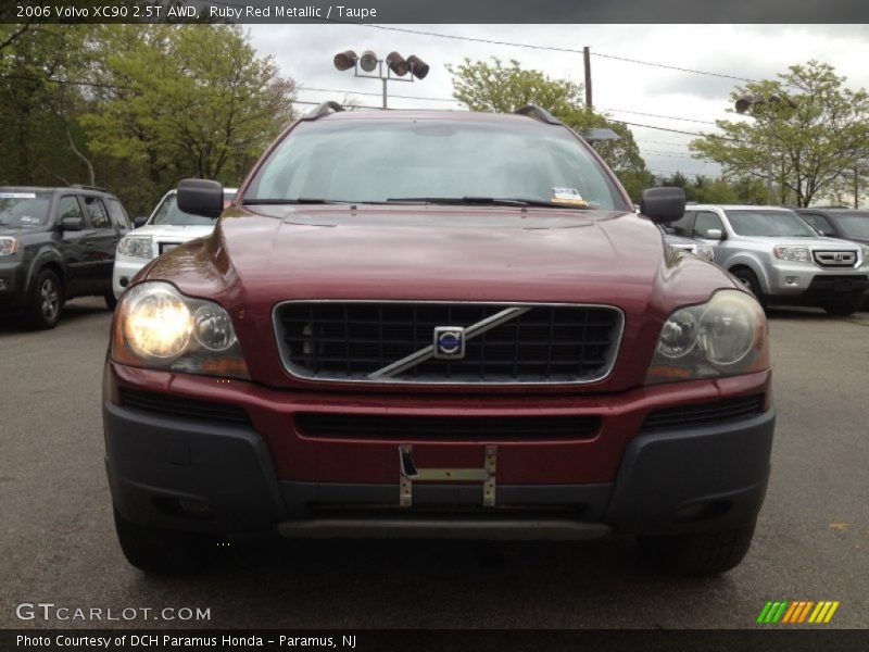 Ruby Red Metallic / Taupe 2006 Volvo XC90 2.5T AWD