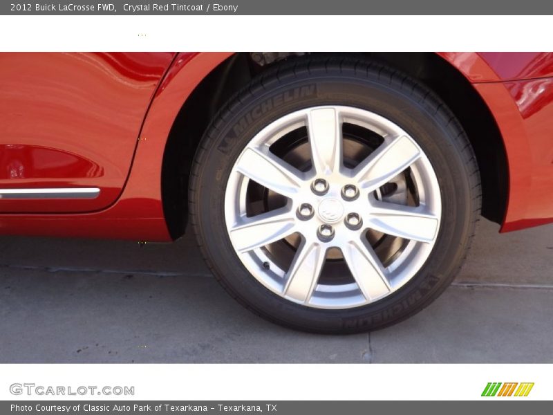 Crystal Red Tintcoat / Ebony 2012 Buick LaCrosse FWD
