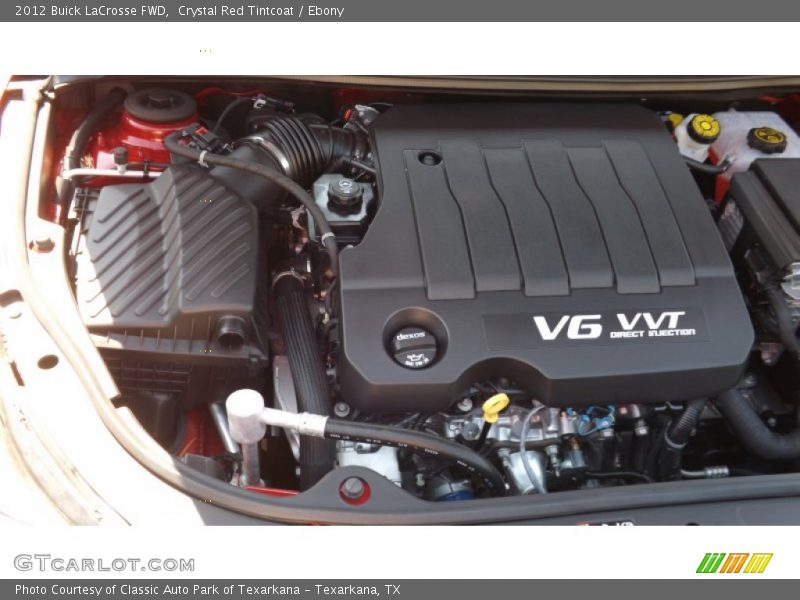 Crystal Red Tintcoat / Ebony 2012 Buick LaCrosse FWD