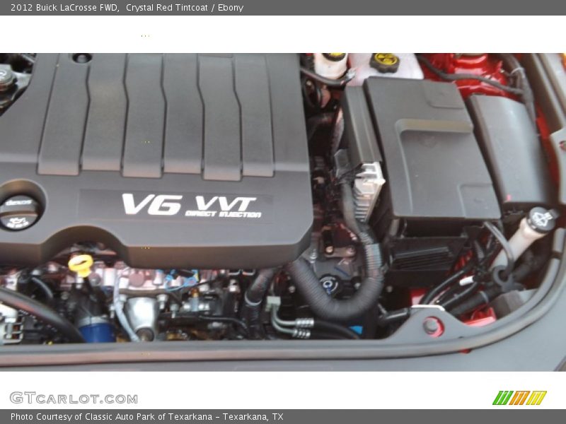 Crystal Red Tintcoat / Ebony 2012 Buick LaCrosse FWD