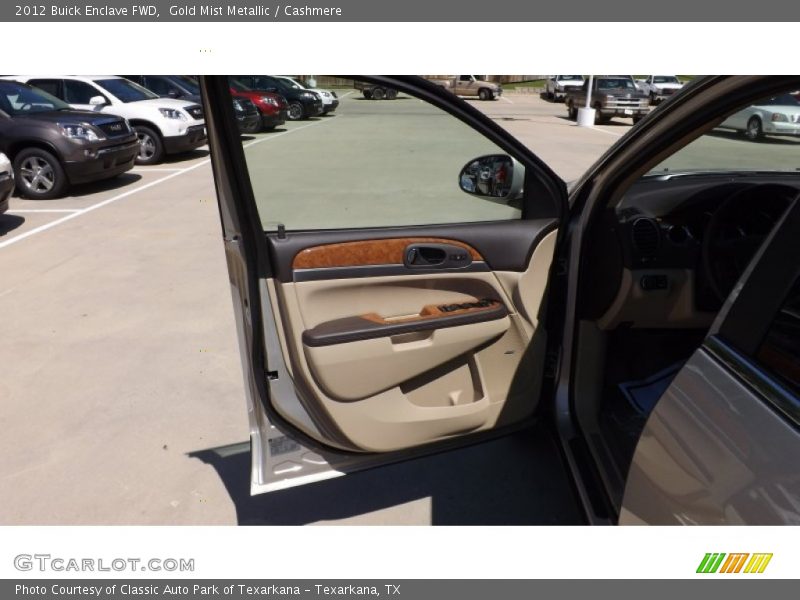 Gold Mist Metallic / Cashmere 2012 Buick Enclave FWD
