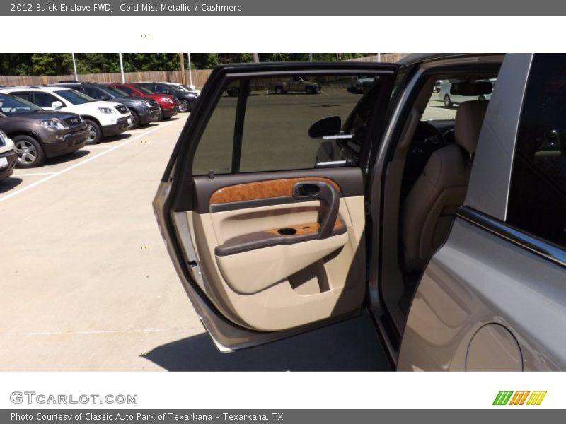 Gold Mist Metallic / Cashmere 2012 Buick Enclave FWD