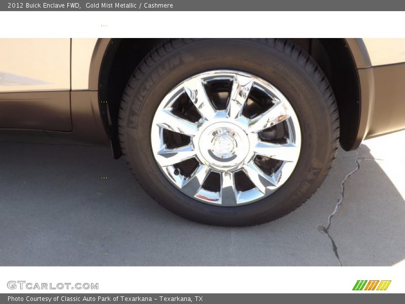 Gold Mist Metallic / Cashmere 2012 Buick Enclave FWD