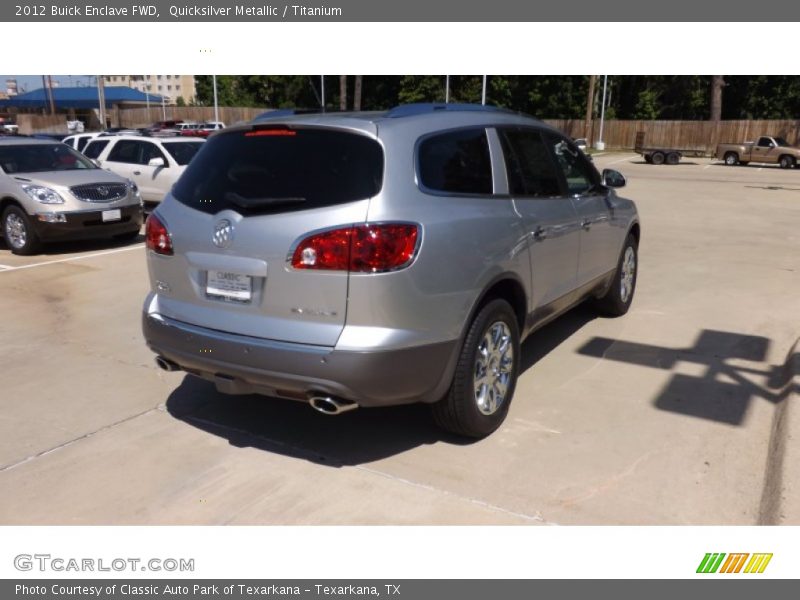 Quicksilver Metallic / Titanium 2012 Buick Enclave FWD