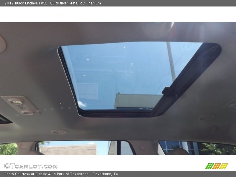Quicksilver Metallic / Titanium 2012 Buick Enclave FWD