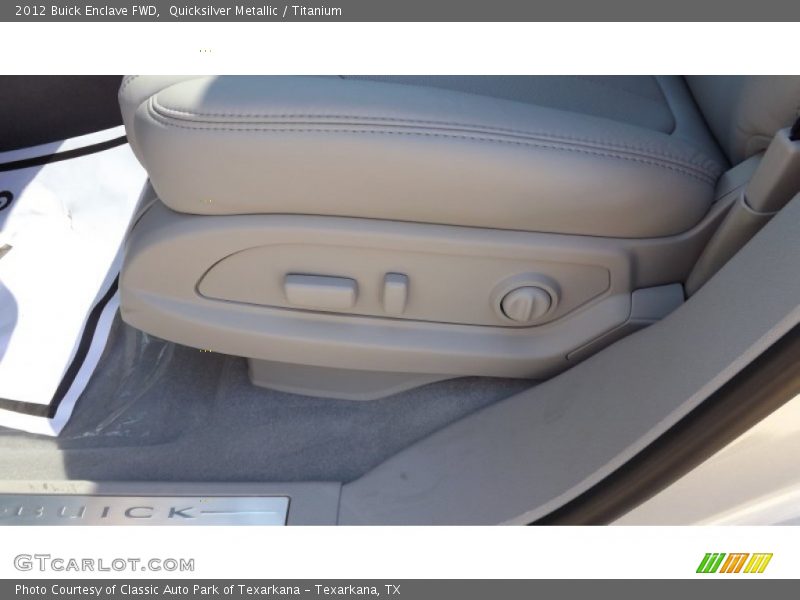 Quicksilver Metallic / Titanium 2012 Buick Enclave FWD