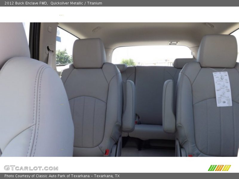 Quicksilver Metallic / Titanium 2012 Buick Enclave FWD