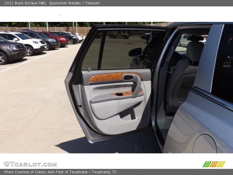Quicksilver Metallic / Titanium 2012 Buick Enclave FWD