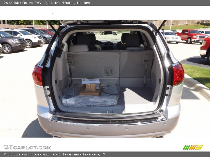 Quicksilver Metallic / Titanium 2012 Buick Enclave FWD