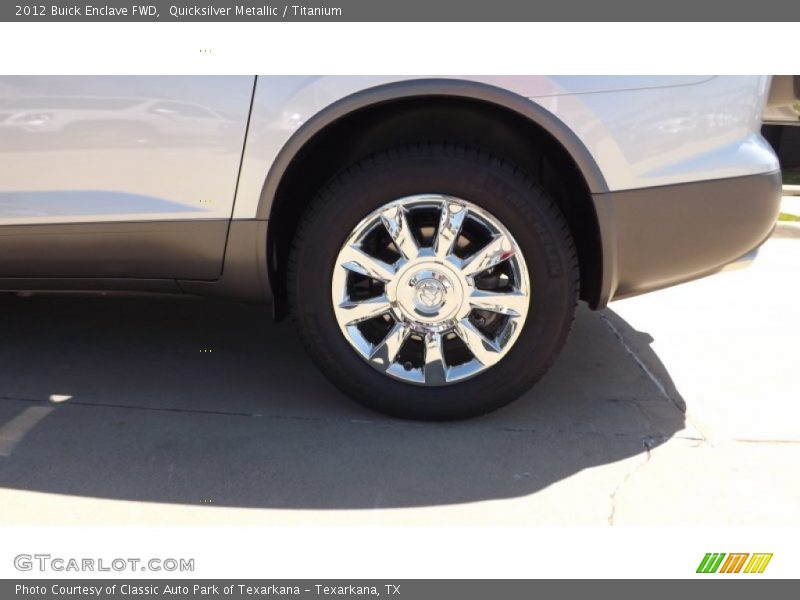 Quicksilver Metallic / Titanium 2012 Buick Enclave FWD