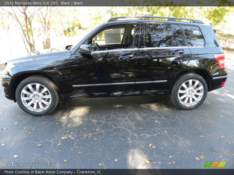Black / Black 2012 Mercedes-Benz GLK 350